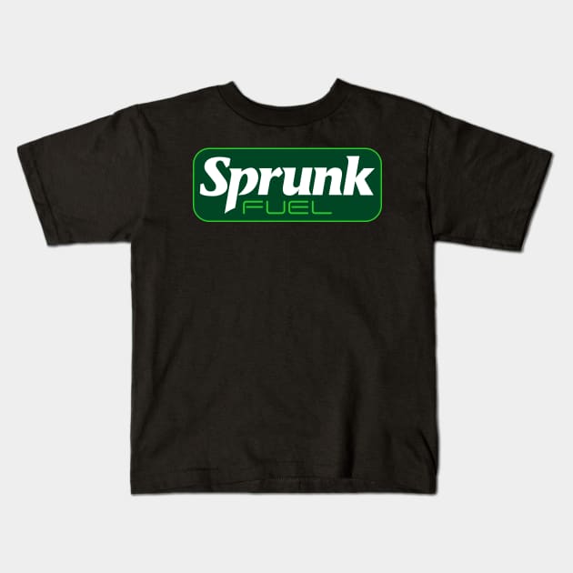 Sprunk Fuel Kids T-Shirt by MBK